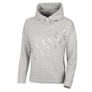 Pikeur Caylee Grey Hooded‎ Logo Sweater 42/10 Sports Collection Lounge Comfort